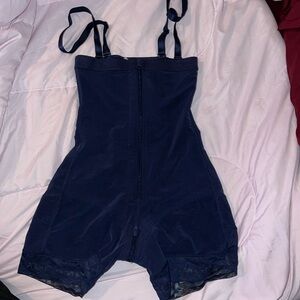 Shapellx AirSlim Firm Tummy Compression Bodysuit Shaper With Butt Lifter New!